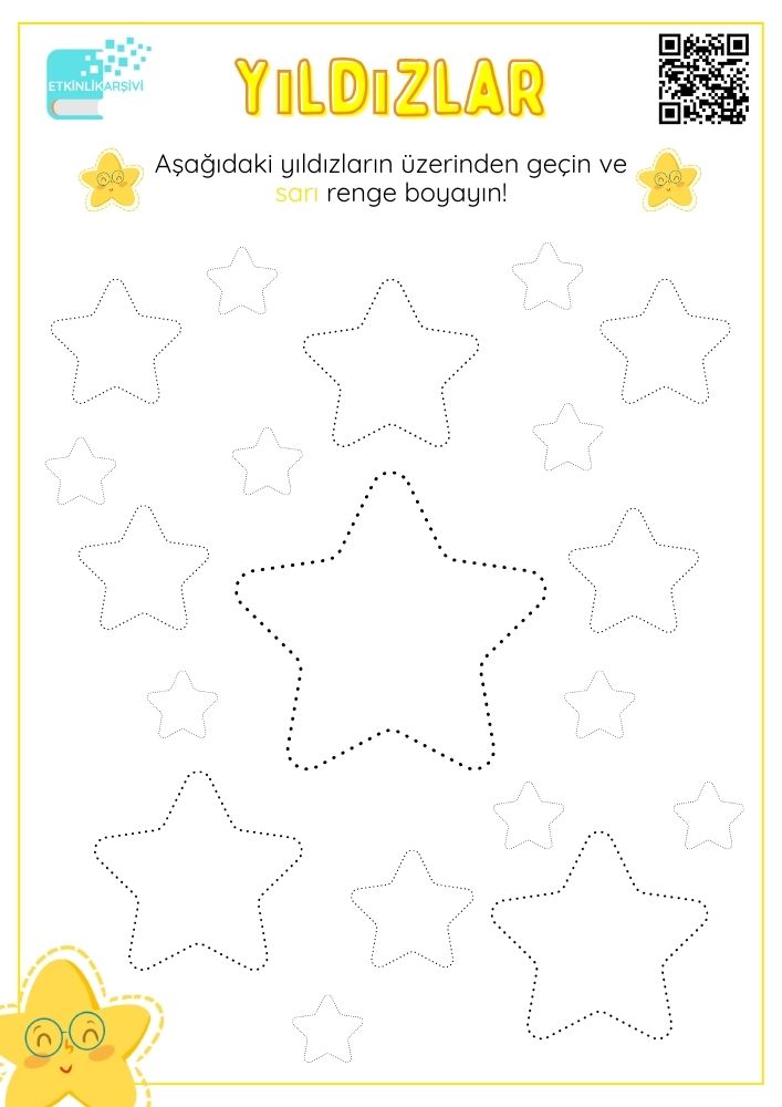 Okul Öncesi Sarı Renk Etkinlikleri
