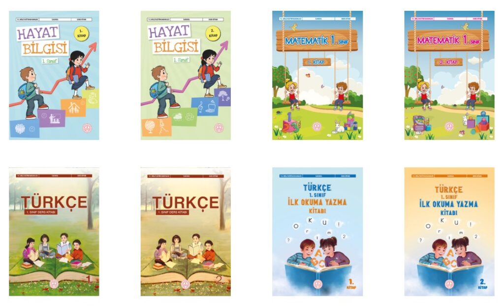 1. Sınıf Ders Kitapları